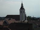 Župnijska cerkev v Kamniku, kjer je kot zborovodja, organist in skladatelj deloval Jakob Frančišek Zupan.